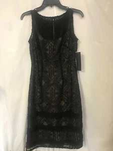 Aidan Mattox Sleeveless Soutache A-line Dress Size 2 - Picture 1 of 5