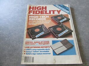 HIGH FIDELITY Magazine, NOVEMBER 1980, HIGH-TECH RECORDS, DIGITAL AUDIO AT HOME!