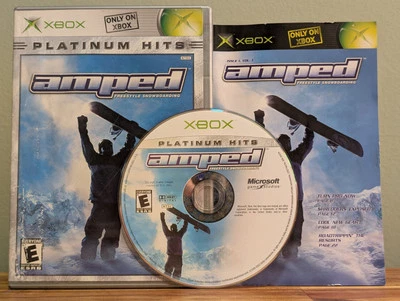 Amped: Freestyle Snowboarding (Microsoft Xbox) CIB - Tested - Excellent Disc! - Image 1 of 4