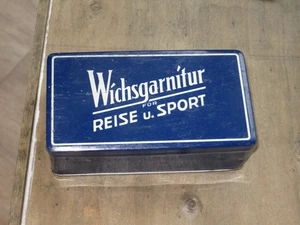 Alte Blechdose Wichsgarnitur Reise und Sport - Bild 1 von 2