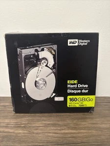 WESTERN DIGITAL NEW WD1600BB-98DWA0 Hard Drive 160GB 7.2K ATA/100 3.5" 8MB Cache - Picture 1 of 7