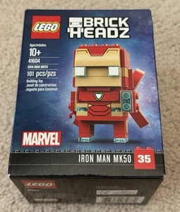 LEGO BrickHeadz Iron Man MK50 41604 Retired NIB New Factory Sealed - Picture 1 of 3