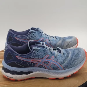 Asics Gel Nimbus 23 Women's 7.5 Blue Running Shoes Cushioned Shoes  - Picture 1 of 20