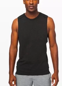 Camisa Lululemon Para Hombres L Grande Carbón Profundo Negro Metal Vent Tech Sin Mangas 2.0 - Imagen 1 de 9