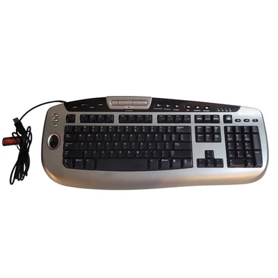 Keyboard Microsoft with Finger Reader X800177-100 Model 1032 Used Same Day Ship - Image 1 of 4