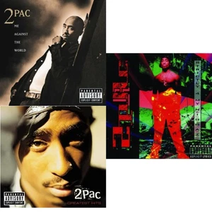 2Pac - Strictly 4 My N.I.G.G.A.Z. & Me Against World & Greatest [New CD Bundle] - Picture 1 of 4
