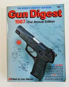 Gun Digest 1987 41st Edition By: Ken Warner - Imagen 1 de 4
