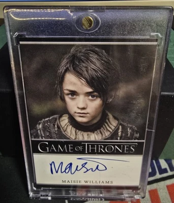Мэйси Уильямс - автограф карта (граница) - Игра престолов сезон 2 - 2013 - Изображение 1 из 3