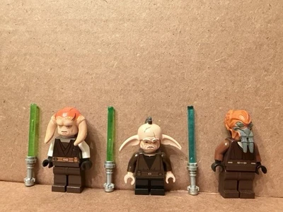 乐高 Starwars 捆绑出售物品 - Plo Koon、Saesee Tiin、Even Piell、SW0393、SW0308、SW0198 — 第 1/4 张图片