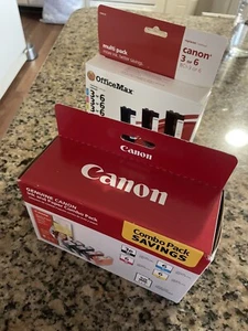 Canon BCI-3e6 Ink Combo Pack with Photo Paper Glossy And Office max Reman Pack - Picture 1 of 8