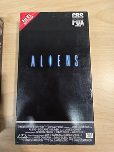 Aliens CBS/FOX Video Red Label Hi-Fi - Horror Sci-fi - Picture 1 of 4