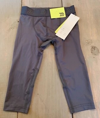 Medias All in Motion para niño de 3/4 piernas - grises - pequeñas - nuevas - atléticas ajustadas  Foto 1 de 4