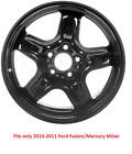 Ford Fusion Wheel Mercury Milan 2010 2011 17" Steel Road Wheel Rim 939-103