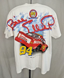 Vintage Nascar Bill Elliott 1998 T-Shirt XL McDonalds Spell Out doppelseitig #94 - Bild 1 von 12