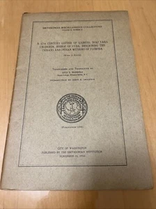 17 Century Letter Gabriel Calderon Bishop Of Cuba About Indians 12 Plates 1936 - Picture 1 of 16