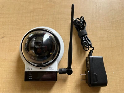 Linksys Cisco Wireless-G PTZ WVC210 Internet IP Camera w/ 2-way Audio - Image 1 of 2