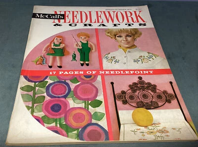 Vintage McCall's Needlework & Crafts Magazine Spring Summer 1970 Knitting Sewing - Image 1 of 3