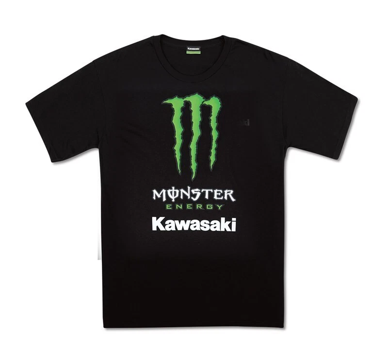 Новая футболка KAWASAKI Monster Energy, большая, K102-2512-BKLG - Изображение 1 из 1