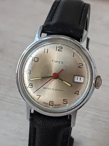 Rare Vintage Timex men's watch WORKING mechanical - Picture 1 of 22
