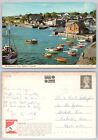 c27178 Port i miasto Padstow Kornwalia Anglia John Hinde pocztówka 1978 znaczek