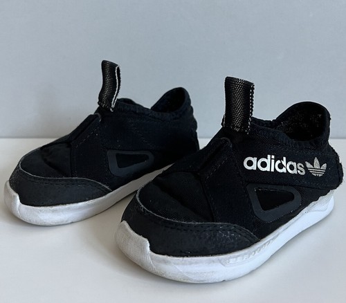 Adidas FX4949 360 Sandali Neonato Taglia 7 K Sandali Casual Nero Bianco