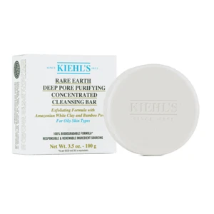 KIEHL’S Rare Earth Deep Pore Purifying Concentrated Cleansing Bar 100g - Picture 1 of 2
