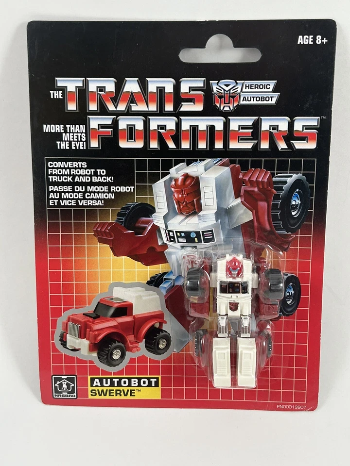 Transformers G1 SWERVE Walmart Exclusive Reissue Autobot Action Figure MOC - NEW - Image 1 of 1