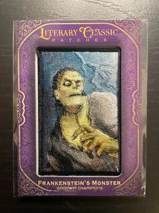 2024 Goodwin Champions Frankenstein’s Monster Literary Classic Patches TIER 5 - Bild 1 von 7