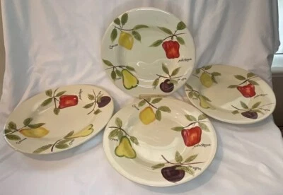 Juego de 4 platos de cena Target Home AMERICAN SIMPLICY FRUIT Foto 1 de 4