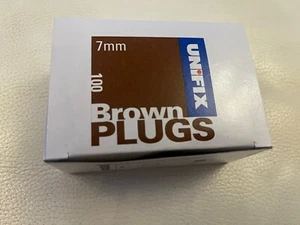 Uni Fix UNIFIX braune Wandstecker 7mm Box à 100 - Bild 1 von 4
