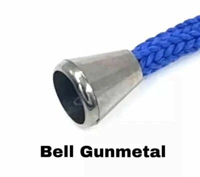 BIRDLOVERS QUALITY GUNMETAL CONE PLASTIC DRAWSTRING END STOPPER CORD TOGGLE VARIOUS QTY