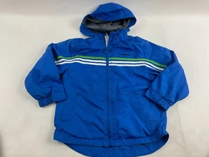 London Fog Jacket, Boy's Size Large, Blue, Full Zip, Rain - Picture 1 of 9