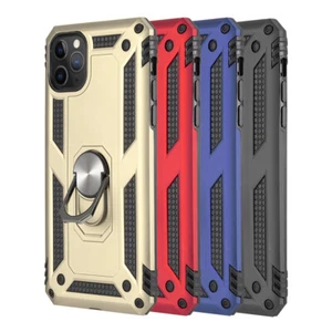Funda protectora híbrida blindada de alta resistencia con soporte anillo para Motorola Moto G Play 2023 - Imagen 1 de 36