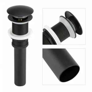 Waschbecken Ablaufventil Push POP UP Ablaufgarnitur Ventil Messing Waschtisch DE - Bild 1 von 11