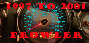 1997 2001 PLYMOUTH PROWLER INSTRUMENT CLUSTER REPAIR SERVICE SPEEDOMETER