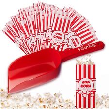 Poppy's 1oz Popcorn Bags Bundle with Plastic Popcorn Scoop. Ideal Movie Nights