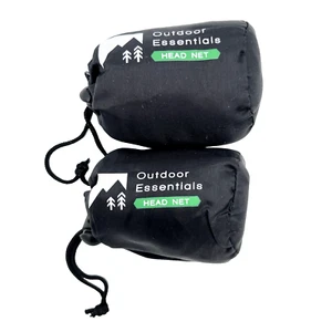 Outdoor Essentials Two Mosquito Bug Head Net - Face Netting Protection - Picture 1 of 2