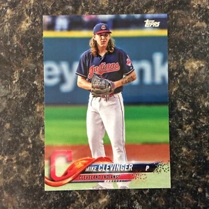 2018 Topps #237 Mike Clevinger Cleveland Indians - Imagen 1 de 2