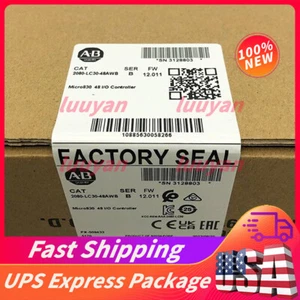 Allen-Bradley 2080-LC30-48AWB Ser A Micro830 Controller AB 2080LC3048AWB - Picture 1 of 5
