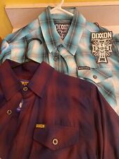 DIXXON Mens M, Two Shirts, Short Sleeve, BAMBOO - The Paramount & Dogtown