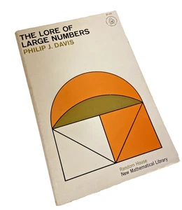 The Lore of Large Numbers – Philip J. Davis – 2nd Printing 1961 SC Good – Random - Imagen 1 de 11