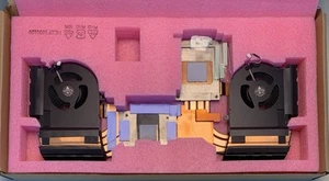 ORIGINAL Alienware Area-51m 0FY4CJ FY4CJ AT2F1005DT0 RTX 2080 Heatsink&Fans - Bild 1 von 3