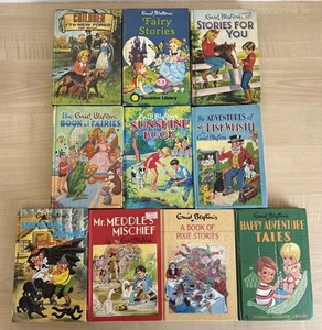 Vintage Enid Blyton Noddy Hardback Book Bundle Job Lot x10 Good Used Condition - Picture 1 of 8