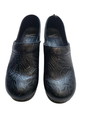 Zapatos Dansko Zueco Profesional Negro Paisley Talla 38 Foto 1 de 4