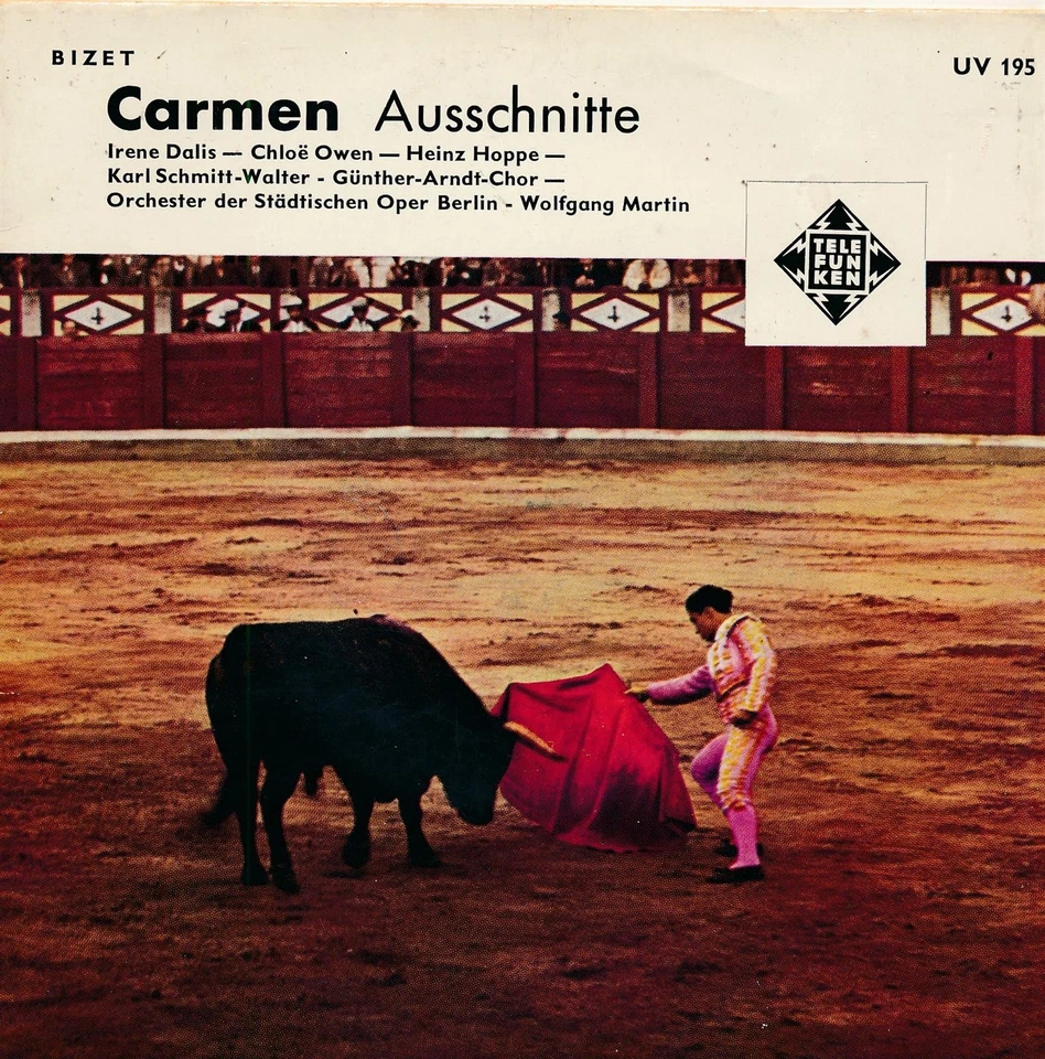 Carmen Ausschnitte  - Städtische Oper Berlin - Single 7" Vinyl 217/01 - Bild 1 von 1