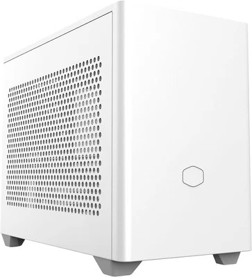 Cooler Master NR200 White Mini-ITX PC Case, 330mm Horizontal  - Image 1 of 4