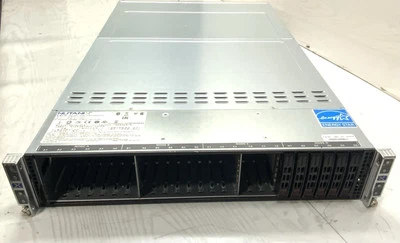 Nutanix Server Intel Xeon E5-2620 v4 2.1GHz 128GB DDR4 2x PSU | NXS2U4NS24G500 - Image 1 of 4