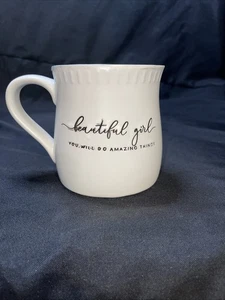 Kaffeebecher 10 Strawberry Street "Beautiful Girl You Will Do Amazing Things" - Bild 1 von 7