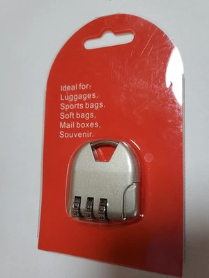 Lock Luggage Sports Bag Gym Bag Combination Padlock - Image 1 of 4