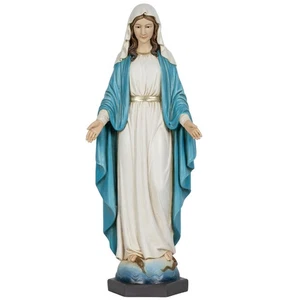 Our Lady of Grace Statue, 12.5 Inches Blessed Mother Statue Catholic Home Dec... - Bild 1 von 6